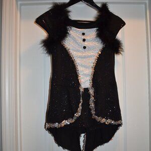 Curtain Call Child X-Large Jazz Costume